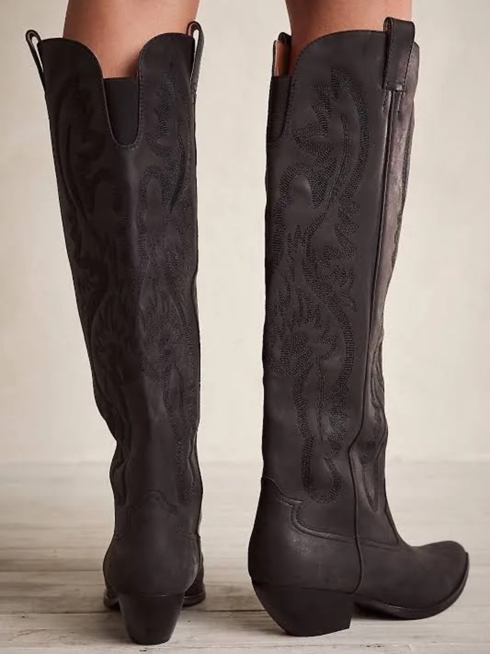 Jeffrey Campbell Finn Tall Western Boots - Picture 4 of 10